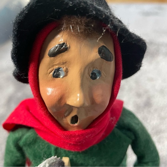 Byers Choice the Carolers 1995 Lamp Lighter with Ladder Figure - Picture 5 of 7